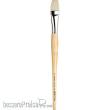da Vinci VA-7182_30 - TOP-ACRYL Pinsel, flach, weiße Synthetikfasern Größe 30 Serie 7182