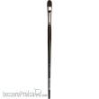da Vinci VA-7485_16 - TOP-ACRYL Katzenzungenfaçon, rotbraune Synthetikfasern Größe 16 Serie 7485