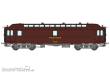 REE Modeles VB-250 - POSTAL OCEM 16 m Era IV PAZ brown PTT, grey frame, bogie Y2, N° 50 87 00 47 905-0