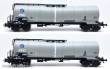 B-Models VB-81107 - 2-teilige Set GATX Kesselwagen KVG - DC 2-Leiter Gleichstom - Ep.VI