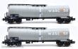 B-Models VB-81108 - 2-teilige Set WASCOSA Kesselwagen - DC 2-Leiter Gleichstom - Ep.VI