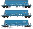 B-Models VB-83020 - Set mit 3 B-LNS GetreideWagen LINEAS - Ep.V-VI