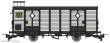 REE Modeles VM-048 - Luggage Cars CFD Light Grey-black metal n°2613 Era. II-III