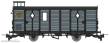 REE Modeles VM-052 - Luggage Cars CFD Light Grey-blue-black metal n°2603 Era. III-IV (Velay Tourist Train)