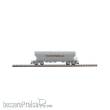 Azar Models W01-TM1 - Hopper car - Transcéréales brown - Z scale - x1