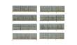 Woodland Scenics WA3005 - O Privacy Fence