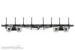REE Modeles WB-542 - FLAT WAGON TP long ranchers n° Ryw 37673, PLM Era II