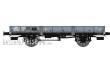 REE Modeles WB-603 - OCEM 29 FLAT Wagon Grey MIDI NNTouw 65722 Lever brake, Spoked wheels Era II