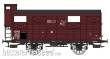 REE Modeles WB-697 - PLM 20 T Closed Wagon Sideros red, N° KKwf 170556 with brakesman home, PLM Era II