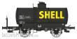 REE Modeles WB-707 - Tank Wagon SHELL, Black, SNCF Era III