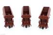 REE Modeles WB-806 - Set of 3 STONE Hopper F70 Uas « INFRA V » SNCF Era VI