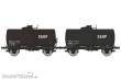 REE Modeles WB-868 - Set of 2 oil transport tank wagon SGHP Era. III