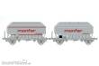 REE Modeles WB-896 - 2 teiliges Set Getreidewagen FRANGECO „MONFER“ - Ep.IV