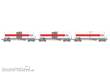 REE Modeles WB-937 - 3tlg. Set ANF Kesselwagen ´Esso´(Lange Version) - Ep.IV