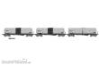 REE Modeles WB-943 - 3-tlg. Set ANF Kesselwagen ´MILLET´(Lange Version) - Ep.V-VI