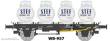 REE Modeles WB-957 - Flachwagen mit 4 Milchcontainern “STEF” SNCF - Ep.IIIb