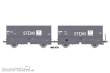 REE Modeles WB-978 - Kokswagen “CHATILLON COMMENTRY” in grauer Farbgebung der SNCF - Ep.IV-V
