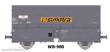 REE Modeles WB-980 - Kokswagen ´SIMOTRA´ in grauer Farbgebung der SNCF - Ep.IV-V