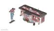 Woodland Scenics WBR4956 - N Miss Molly´S Diner
