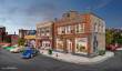 Woodland Scenics WBR4957 - N Recruiting Office & Record Store