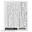 Woodland Scenics WDT505 - Buchstaben u. Zahlen, schwarz