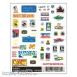 Woodland Scenics WDT562 - 1950er Zeichen u. Poster
