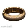 Weta Workshop WETA86-30-01082 - Herr der Ringe Wolfram-Ring Der Eine Ring (vergoldet) Größe 10