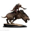 Weta Workshop WETA860104752 - Herr der Ringe Mini Statue Sharkû on Warg 18 cm