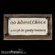 Weta Workshop WETA861801117 - Herr der Ringe Magnet No Admittance
