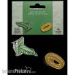Weta Workshop WETA862402865 - Herr der Ringe Ansteck-Pin Doppelpack Elfen Leaf & One Ring