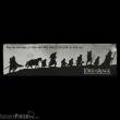 Weta Workshop WETA869002612 - Herr der Ringe Leder Lesezeichen Fellowship Silhouette