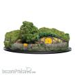 Der Hobbit Statue Hobbit Hole - 25 Gandalf´s Cutting 14 cm