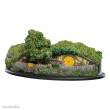 Der Hobbit Statue Hobbit Hole - 25 Gandalf´s Cutting 14 cm
