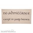 Weta Workshop WETA872801433 - Der Hobbit Replik Schild No Admittance