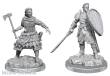 Wizkids WIZ90639 - D&D Nolzur´s Marvelous Miniatures Miniaturen unbemalt 2er-Pack Human Fighters