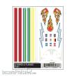 Woodland Scenics WP307 - Stripes u. Flames Dry Transfer