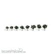 Woodland Scenics WTR3547 - 3/4 -1 1/4 Cool Shade 8/Pk