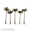 Woodland Scenics WTR3598 - 4 3/4-5 1/4 Lg Palm Tree 5/Pk