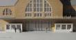 Modellbau Laffont Z10201 - Hauptbahnhof Aachen Personenseite als Halbreliefmodell
