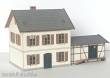 Modellbau Laffont Z13401 - Bahnhof Heppenheim mit Güterschuppen und Putzfassade