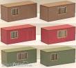 Modellbau Laffont Z13701 - 6 Baucontainer in 3 Farben