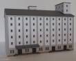 Modellbau Laffont Z1701 - Großes Hafenspeicher-Gebäude verputzt