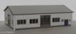 Modellbau Laffont Z3301 - Gewerbehalle mit Rolltoren