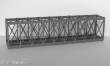 Modellbau Laffont Z4511 - Fachwerk-Kastenbrücke 1-gleisig graphitgrau