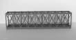 Modellbau Laffont Z4511 - Fachwerk-Kastenbrücke 1-gleisig graphitgrau
