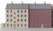 Modellbau Laffont Z8901 - Zwei Hinterhof-Stadthäuser als Halbreliefgebäude