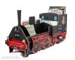 Werkhaus wh2100 - Lokomotive T3 als Zeitschriftenständer und Bücherbox
